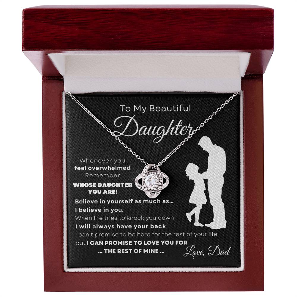 To Daughter Necklace | Always Have Your Back