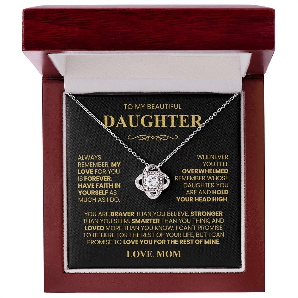 Daughter Necklace| Love From Mom