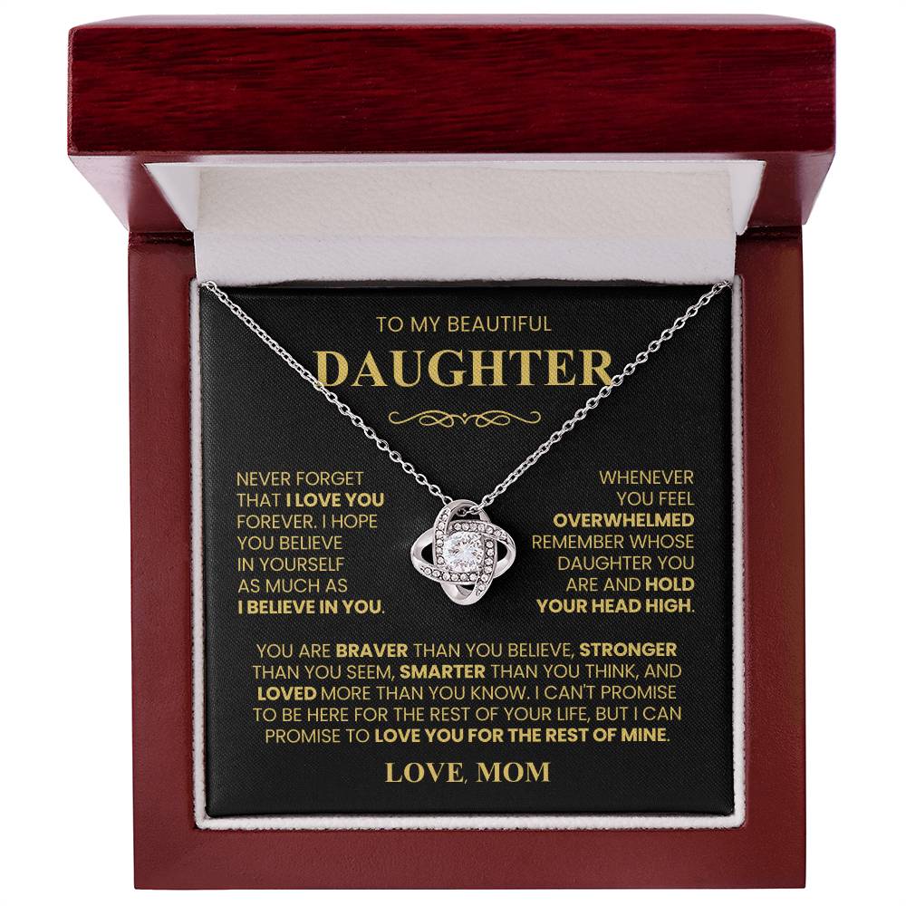 Daughter Necklace| Hold Your Head High