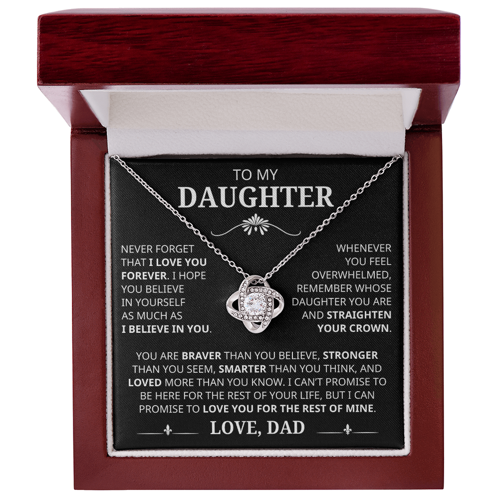 I Love You Forever | Daughter Necklace