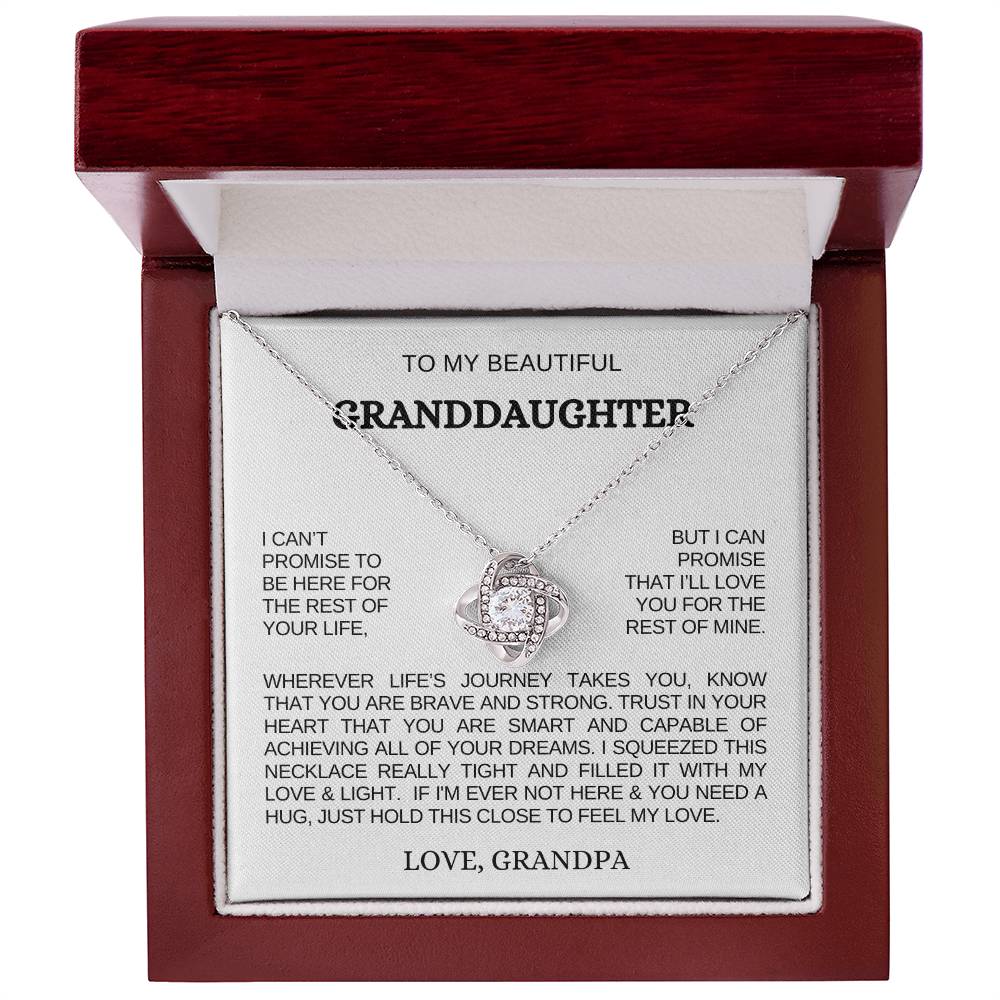 Granddaughter Necklace| Achieve All Your Dreams