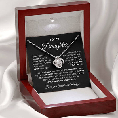 To Daughter Necklace| Love You Forever