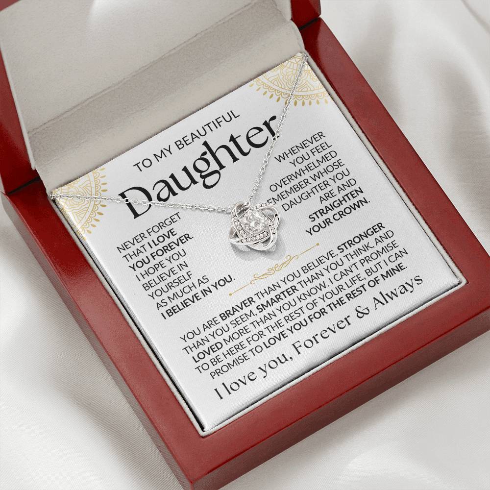 Daughter Necklace| You Are Loved