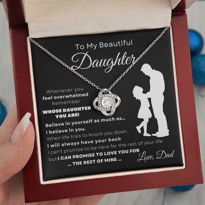 To Daughter Necklace | Always Have Your Back