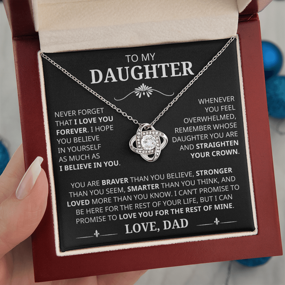 I Love You Forever | Daughter Necklace