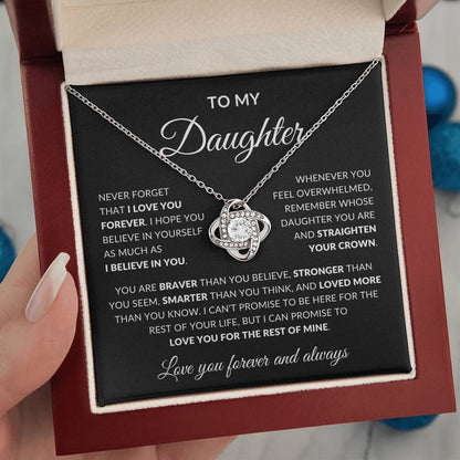 To Daughter Necklace| Love You Forever