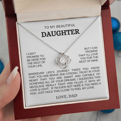 Daughter Necklace| Achieve All Your Dreams