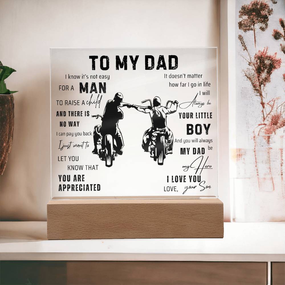 Biker Dad And Son| Gift For Biker Dad