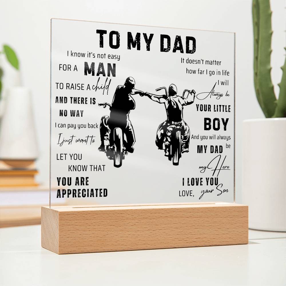 Biker Dad And Son| Gift For Biker Dad