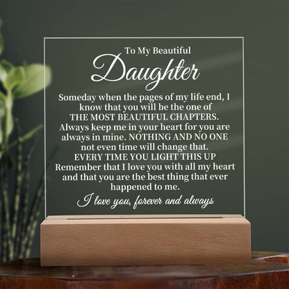 Daughter Necklace| Beautiful Chapters