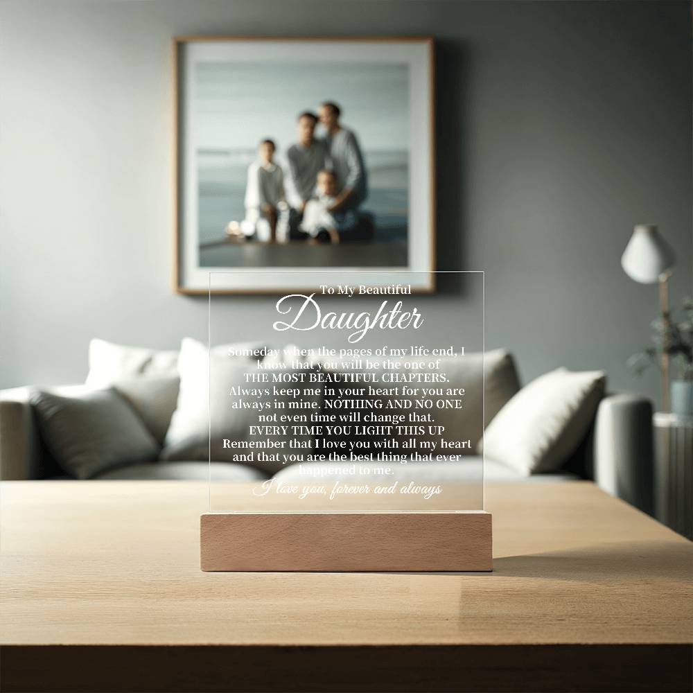 Daughter Necklace| Beautiful Chapters