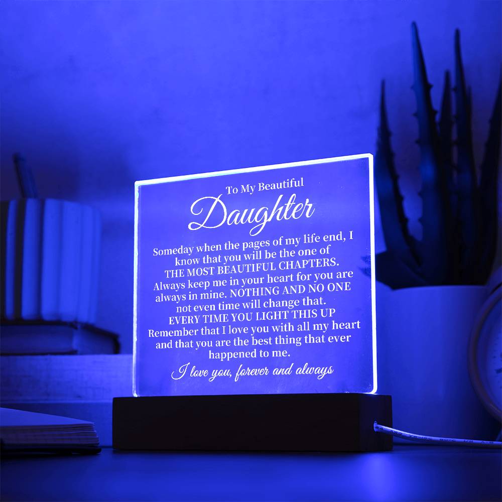 Daughter Necklace| Beautiful Chapters