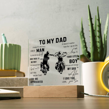 Biker Dad And Son| Gift For Biker Dad