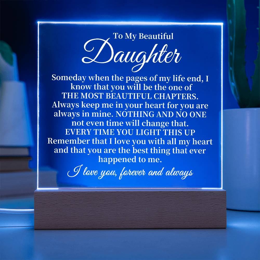 Daughter Necklace| Beautiful Chapters