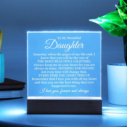 Daughter Necklace| Beautiful Chapters