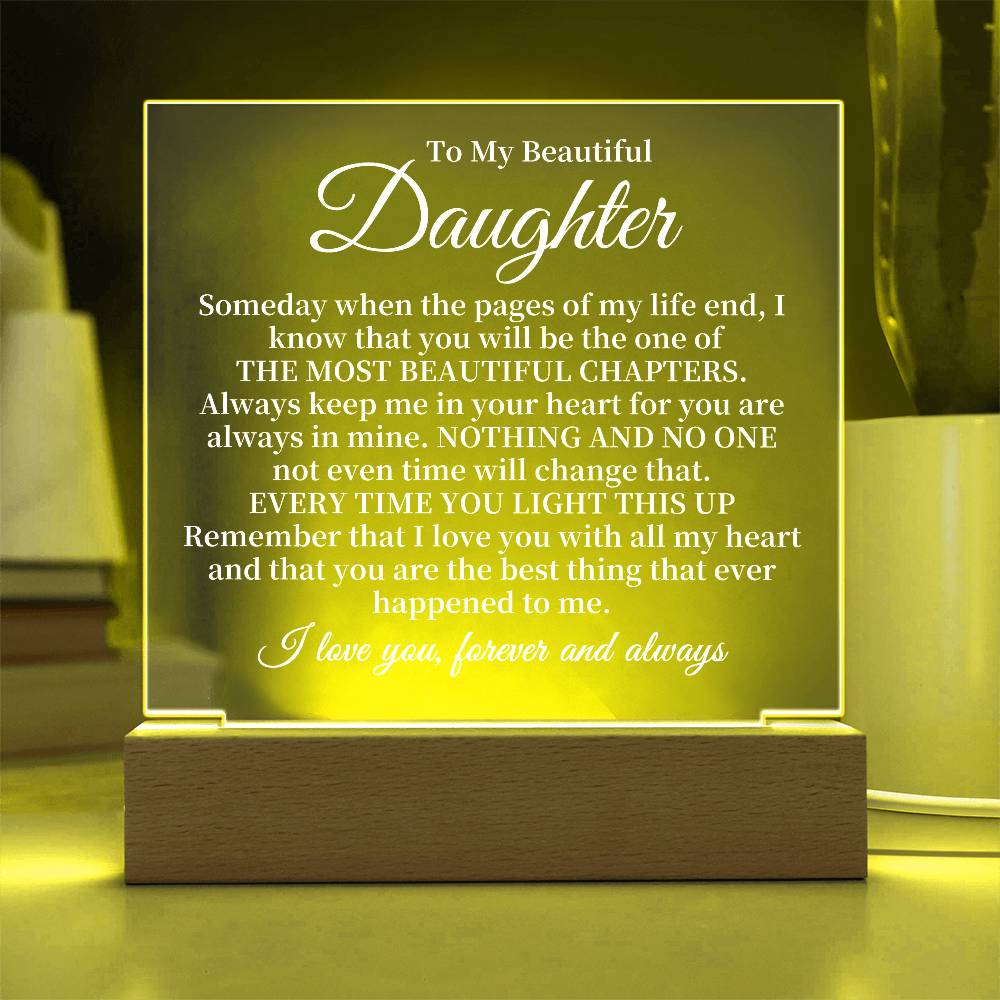 Daughter Necklace| Beautiful Chapters