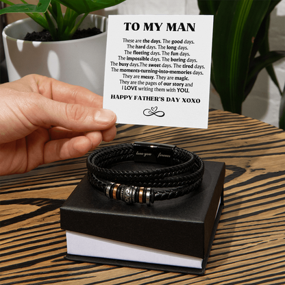 Man Bracelet| These Are The Days
