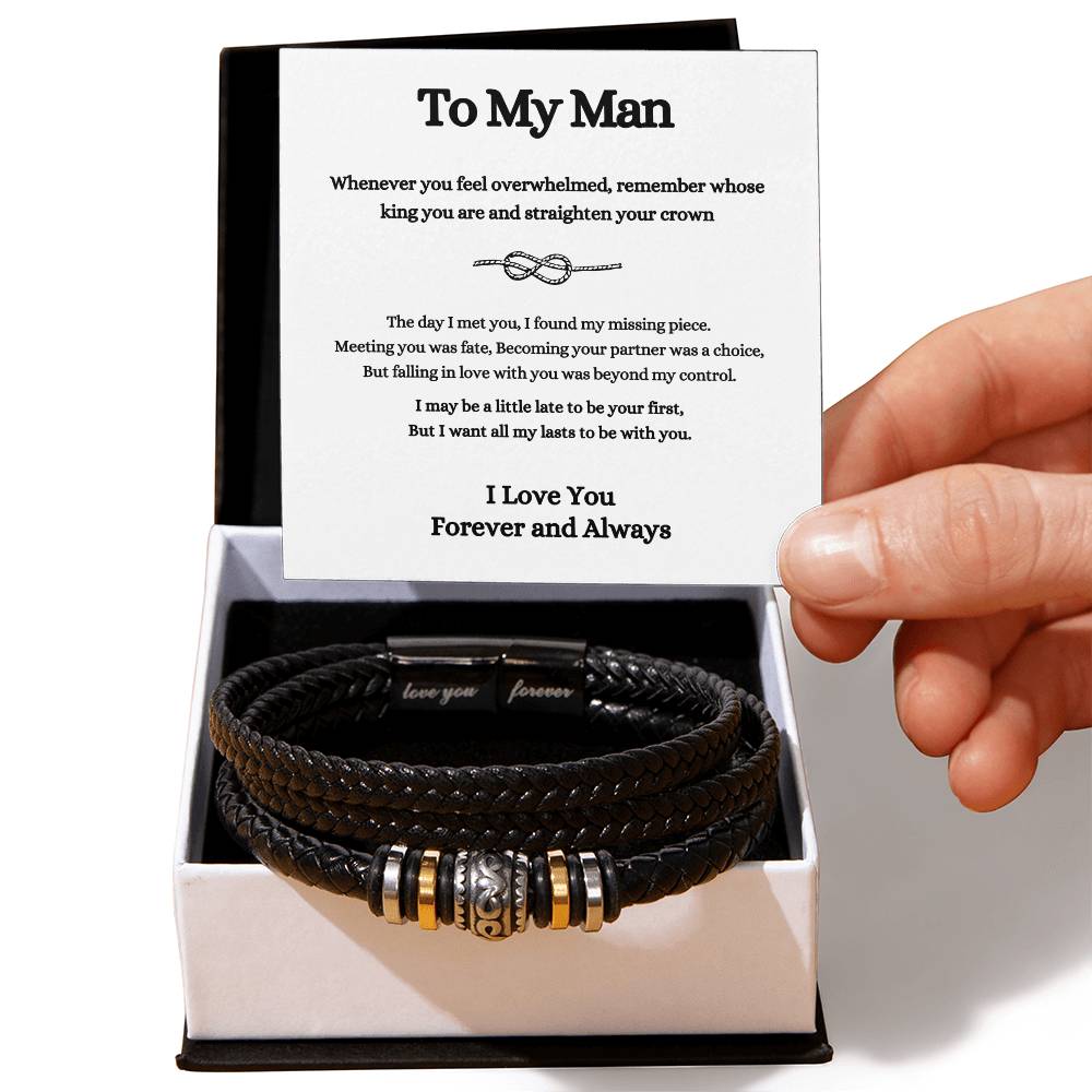 To My Man Bracelet| My Missing Piece