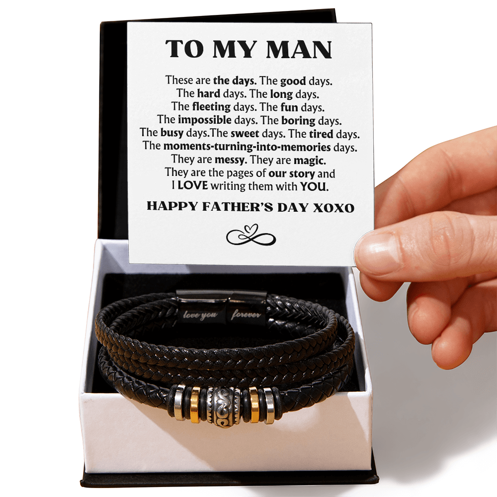 Man Bracelet| These Are The Days