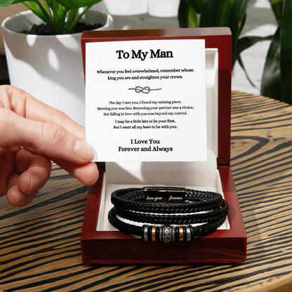 To My Man Bracelet| My Missing Piece