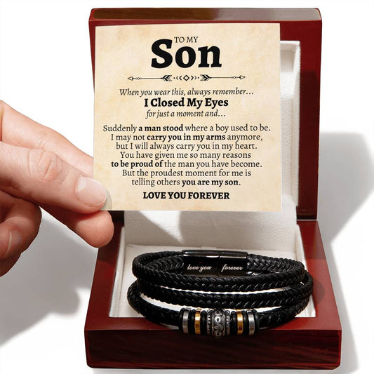 Son Bracelet| Proudest Moment