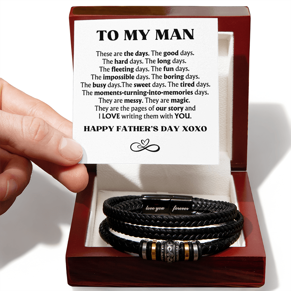 Man Bracelet| These Are The Days