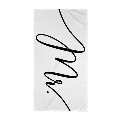 Mr and Mrs| Mr. Beach Towel| Wedding Gift