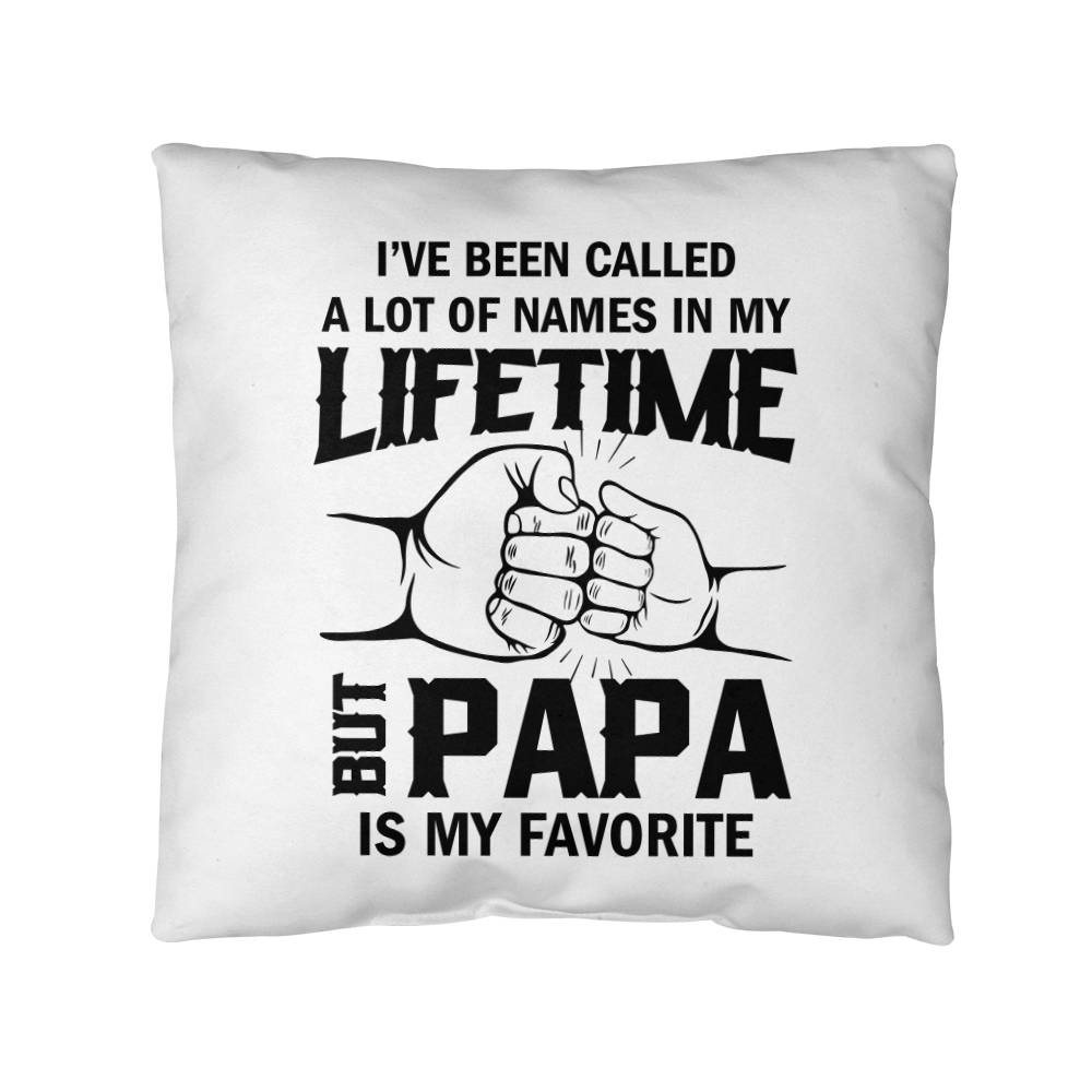 Pillow| PAPA is My Favorite| Father's day Gift