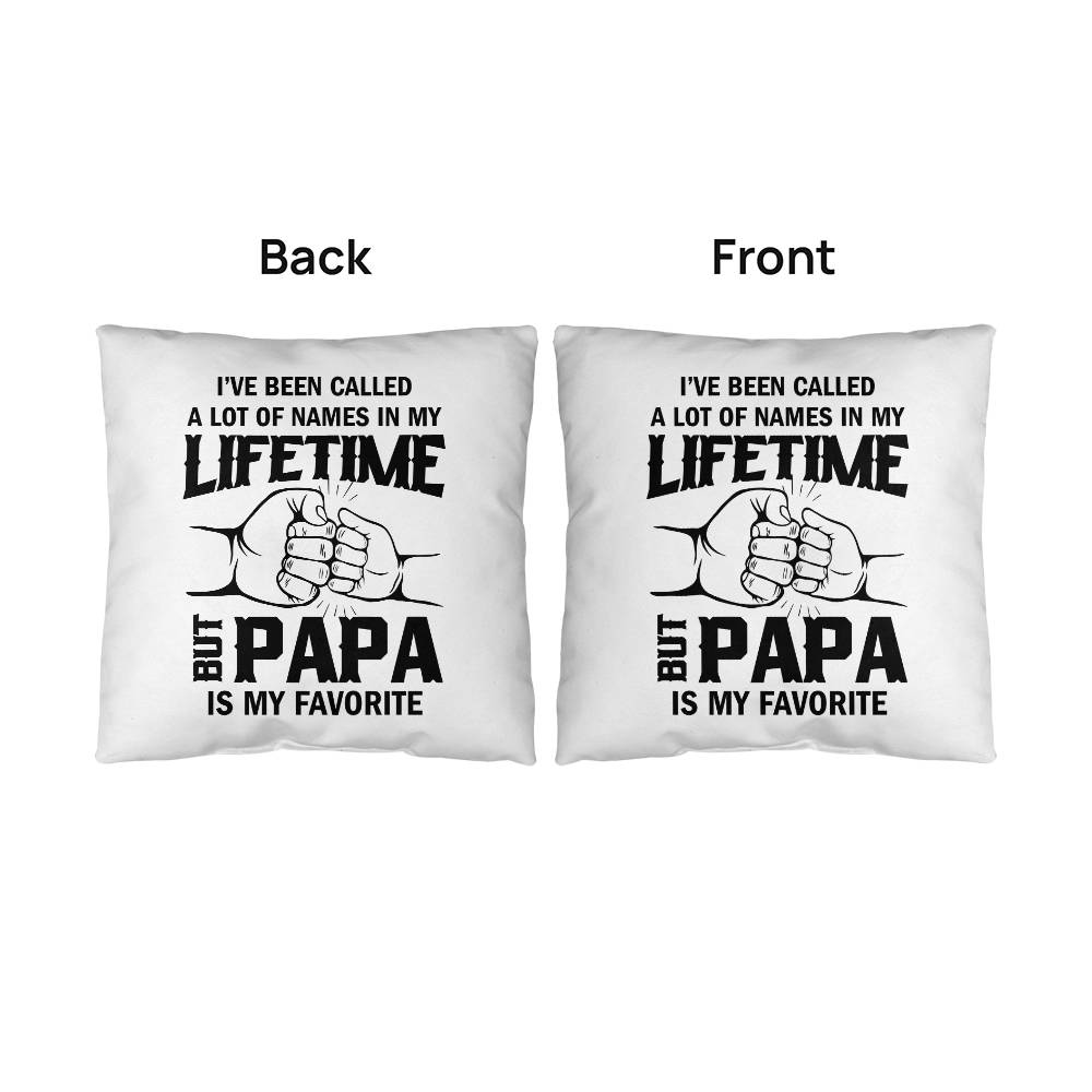 Pillow| PAPA is My Favorite| Father's day Gift