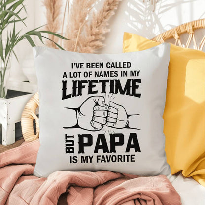 Pillow| PAPA is My Favorite| Father's day Gift