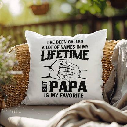 Pillow| PAPA is My Favorite| Father's day Gift