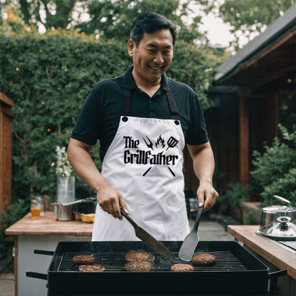 Dad Apron| The Grill Father| Grilling Gifts