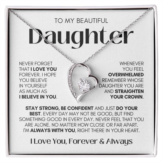 Daughter Necklace| Always With You