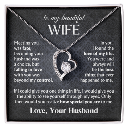 Wife Necklace| The Love of My Life