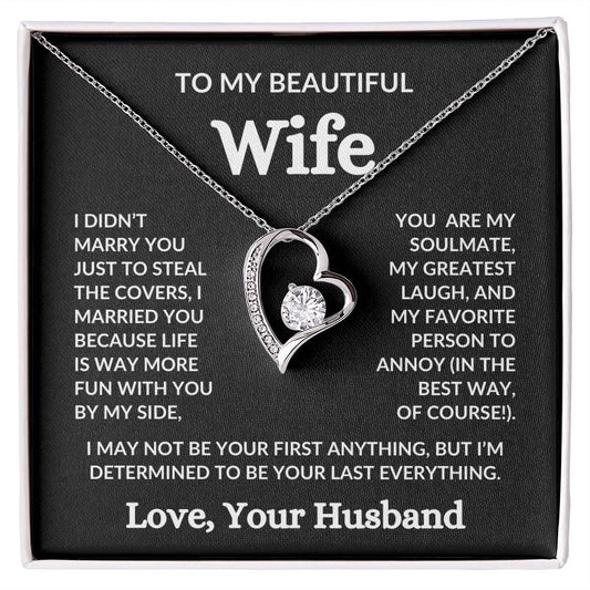 Wife Necklace| My Favorite Person