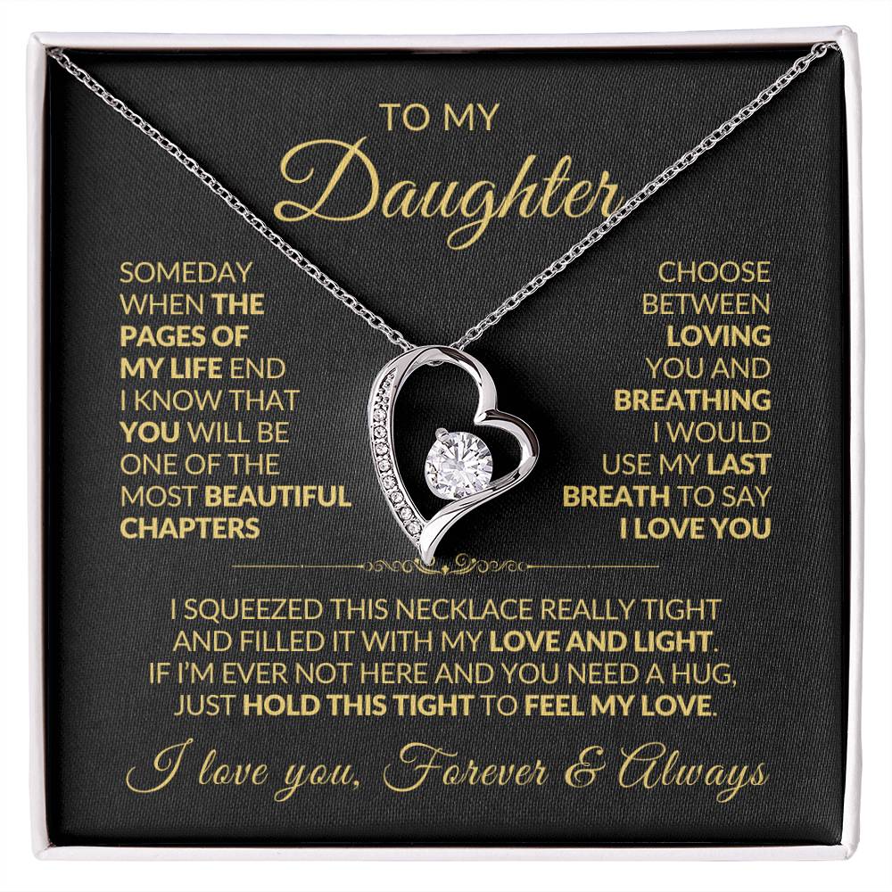 Daughter Necklace| Feel My Love