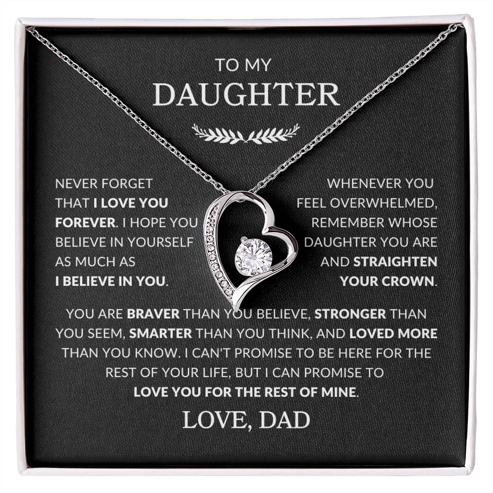 Daughter Necklace| You are Loved