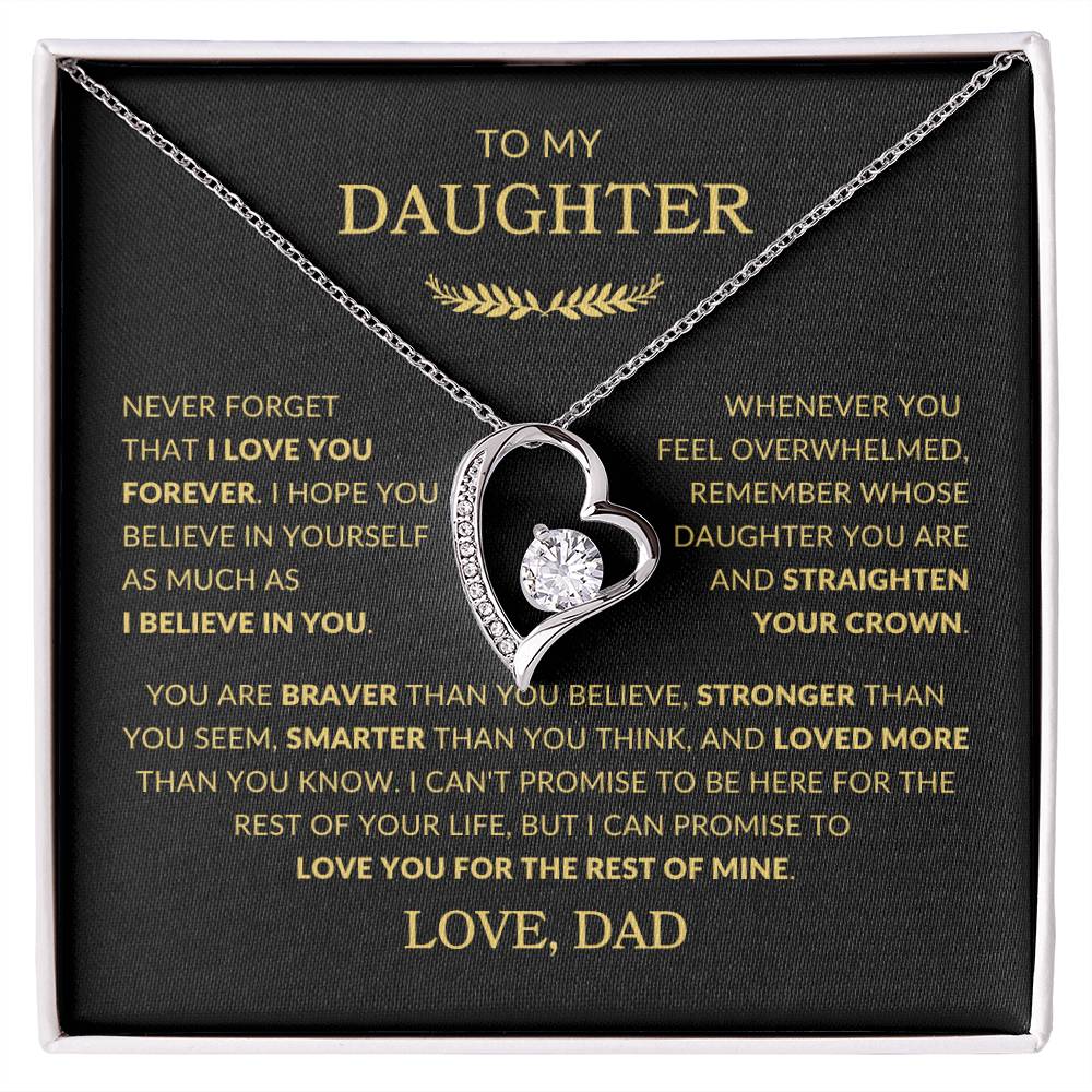 Daughter Necklace| You are Loved