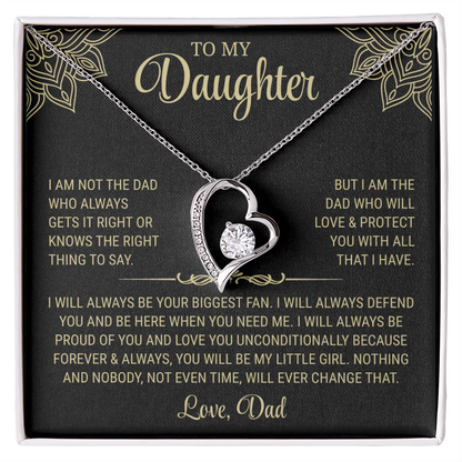 Always Be Your Biggest Fan | Daughter Necklace