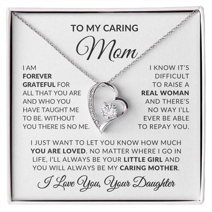 To My Mom Necklace| My Caring Mother