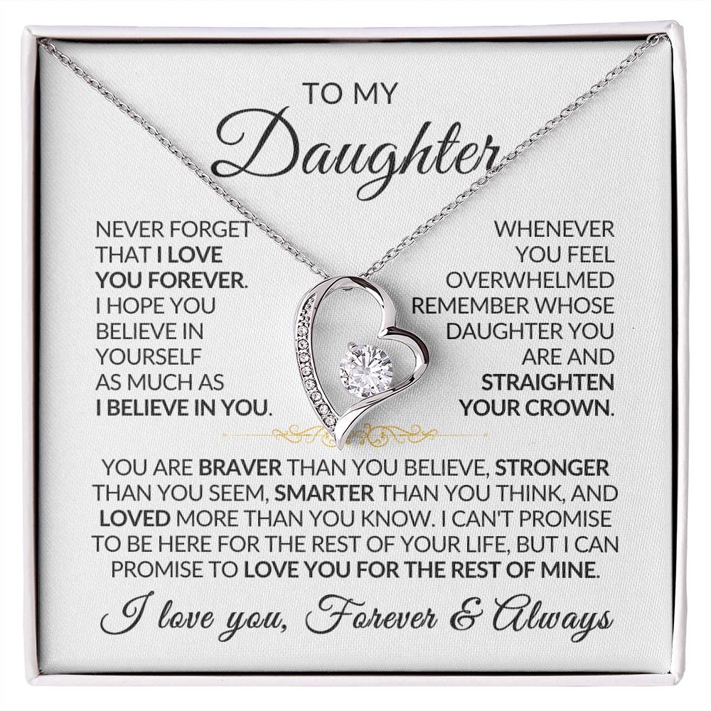 Daughter Necklace| You Are Loved