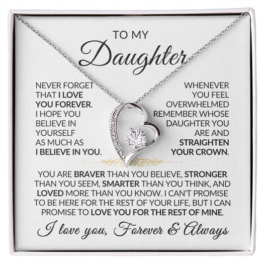 Daughter Necklace| You Are Loved