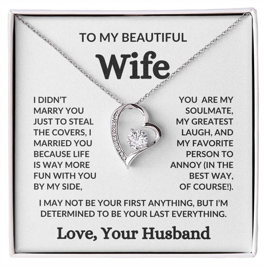 Wife Necklace| My Favorite Person