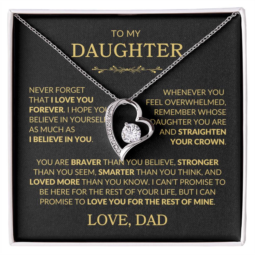 Daughter Necklace| You Are Loved