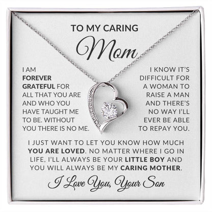 To My Mom Necklace| My Caring Mother