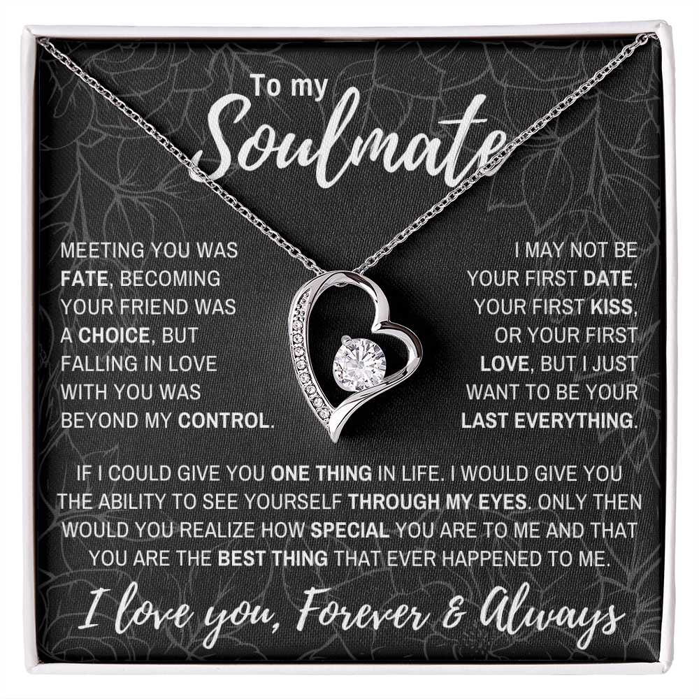 Soulmate Necklace| Your Last Everything