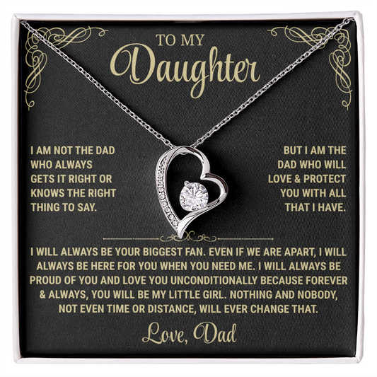 Always Be Here | Daughter Necklace