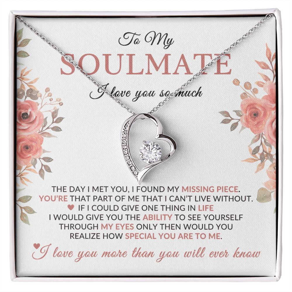 To Soulmate Necklace| My Missing Piece