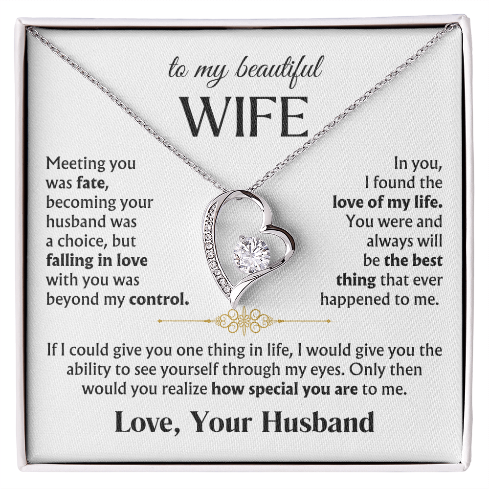 Wife Necklace| The Love of My Life
