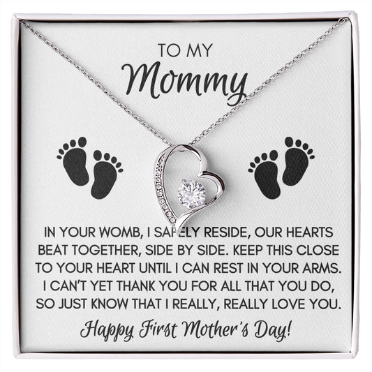 Mom Necklace| First Mother's Day